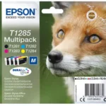 C13T12854012 EPSON T1285 BX Inkt (4) cmyk 170bk/175c/140m/225ypagina's