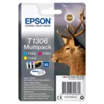 C13T13064012 EPSON T1306XL BX Inkt (3) cmy HC 880c/580m/855ypagina's 3x10,1 ml