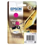 C13T16334012 EPSON 16XL WF Inkt magenta HC 450pagina's 6,5ml