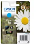 C13T18024012 EPSON 18 XP Inkt cyaan ST 180pagina's 3,3ml