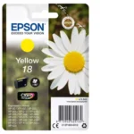 C13T18044012 EPSON 18 XP Inkt geel ST 180pagina's 3,3ml