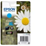 C13T18124012 EPSON 18XL XP Inkt cyaan HC 450pagina's 6,6ml