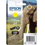 C13T24244012 EPSON 24 XP Inkt geel ST 360pagina's 4,6ml