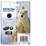 C13T26014012 EPSON 26 XP Inkt zwart ST 220pagina's 6,2ml