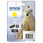 C13T26144012 EPSON 26 XP Inkt geel ST 300pagina's 4,5ml