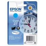 C13T27024012 EPSON 27 WF Inkt cyaan ST 300pagina's 3,6ml