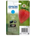C13T29824012 EPSON 29 XP Inkt cyaan ST 180pagina's 3,2ml