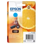 C13T33424012 EPSON XP Inkt cyaan ST 200 pagina's 4,5ml