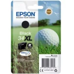 C13T34714010 EPSON WF Inkt zwart HC 1100 pagina's 16,3ml