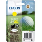 C13T34744010 EPSON WF Inkt geel HC 950 pagina's 10,8ml