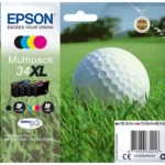 C13T34764010 EPSON WF Inkt (4) cmyk HC 1x1100/3x950pagina's 1x16,3/3x10,8 ml