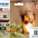 C13T37984010 EPSON 378XL XP Inkt (6) cmyk lc/lm HC 1x500/5x830pagina's