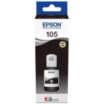 C13T00Q140 EPSON ET105 EcoTank Inkt zwart 8000pagina's 140ml