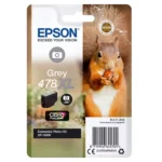 C13T04F64010 EPSON 478XL XP Inkt grijs HC 200foto's 10,2ml