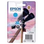 C13T02W24010 EPSON 502XL XP Inkt cyaan HC 470pagina's 6,4ml
