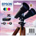 C13T02W64010 EPSON 502XL XP Inkt (4) cmyk HC 1x9,2/3x6,4 ml