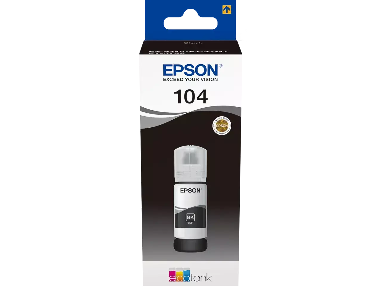170015441486.webp C13T00P140 EPSON ET104 EcoTank Inkt zwart 4500pagina's 70ml - Afbeelding 1