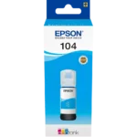 C13T00P240 EPSON ET104 EcoTank Inkt cyaan 7500pagina's 65ml