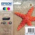 C13T03U64010 EPSON 603 XP Inkt (4) cmyk ST 1x3,4/3x2,4ml
