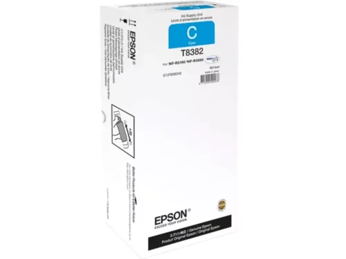 De Epson Cyan XL Ink Supply Unit levert heldere, betrouwbare cyaankleuren met een hoge capaciteit van 167,4 ml. Deze cartridge