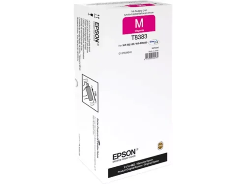 De Epson Magenta XL Ink Supply Unit biedt een hoge capaciteit van 167,4 ml pigmentinkt voor scherpe, betrouwbare afdrukken in