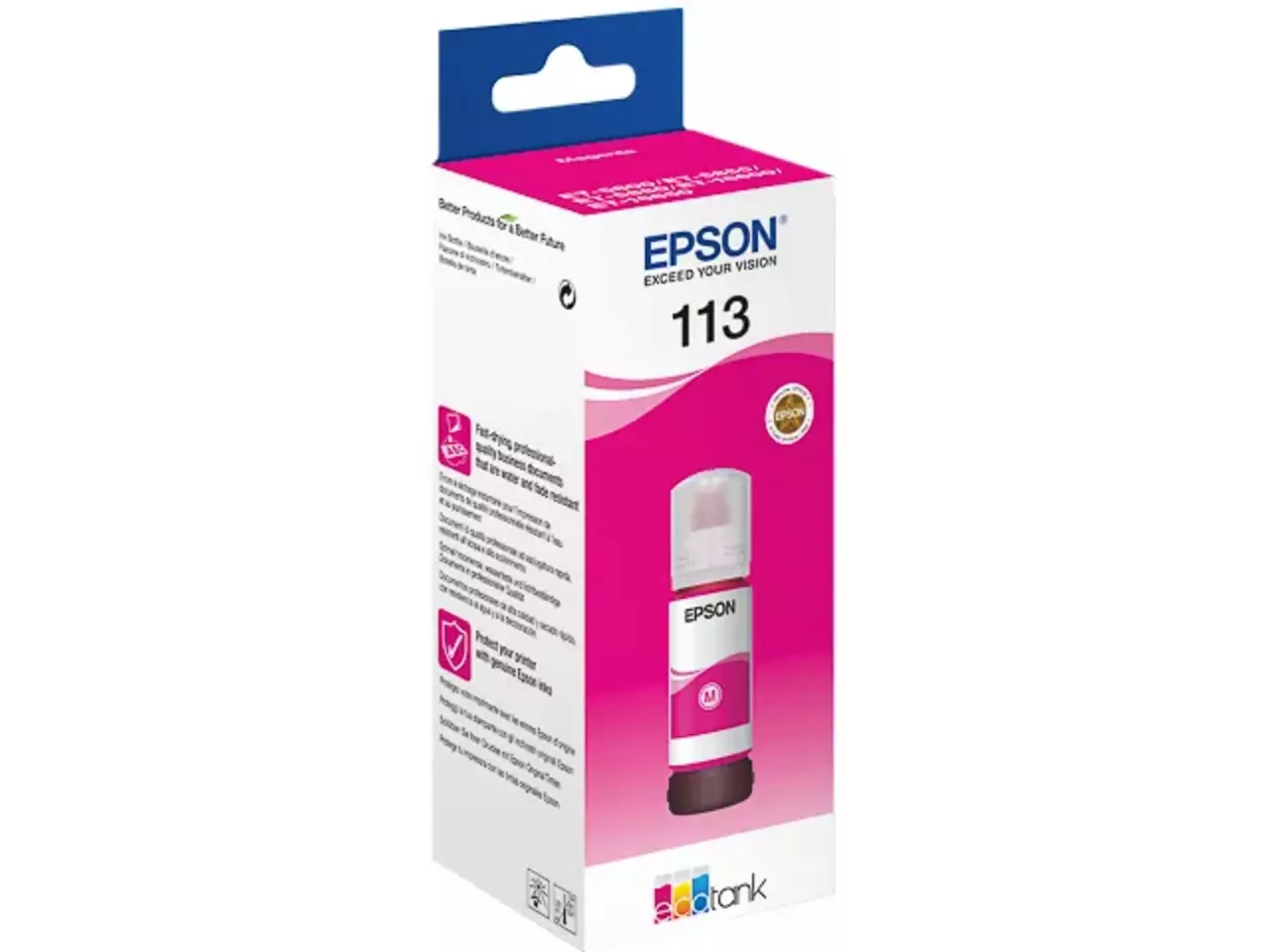 170015441575.webp C13T06B340 EPSON ET113 EcoTank Inkt magenta 6000pagina's gepigmenteerd 70ml - Afbeelding 1