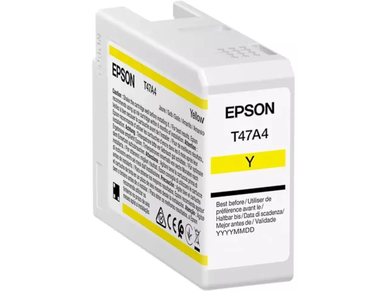 170015441638.webp C13T47A400 EPSON T47A4 SC Inkt geel 50ml - Afbeelding 1