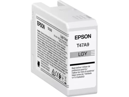 De Epson T47A9 is een hoogwaardige inktcartridge op pigmentbasis met een normaal rendement, speciaal geschikt voor de EPSON SureColor SC-P900.