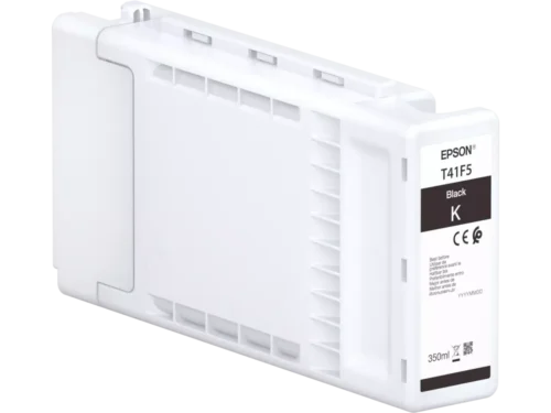 Epson Singlepack UltraChrome XD2 T41F540 Black 350ml is een zwarte pigmentinktcartridge die zorgt voor scherpe, duurzame afdrukken met professionele kwaliteit.