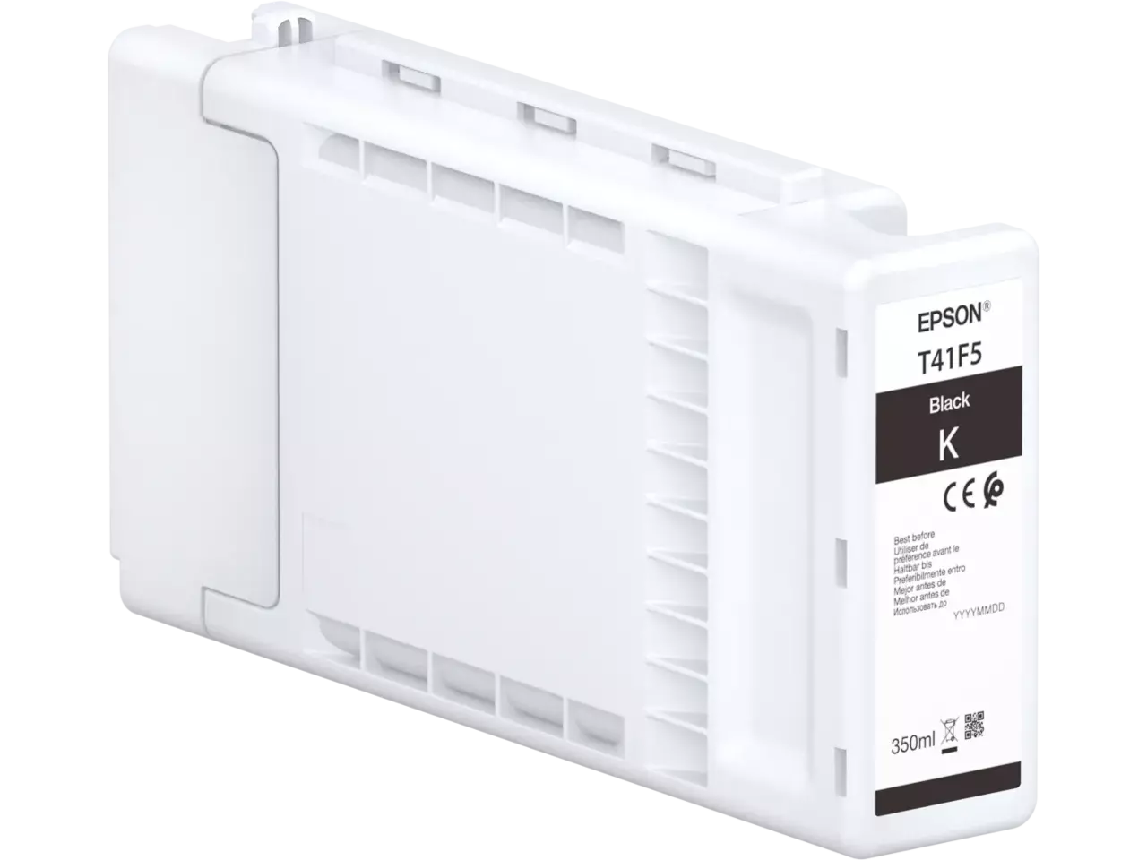 170015441727.webp C13T41F540 EPSON T41F5 SC Inkt zwart 350ml - Afbeelding 1