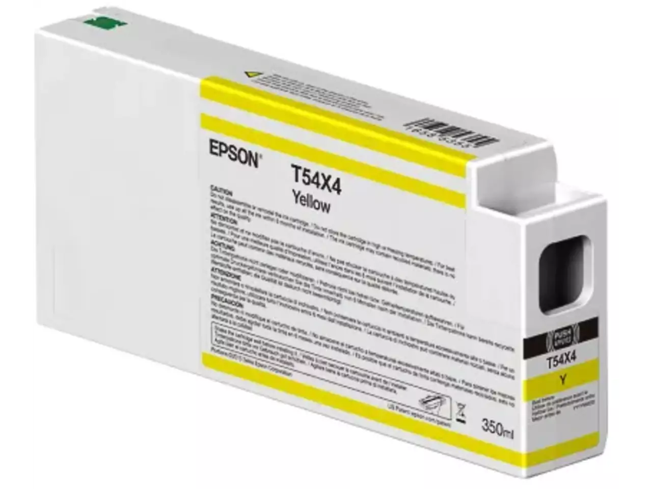 170015441810.webp C13T54X400 EPSON T54X4 UltraChrome HDX/HD Inkt geel 350ml - Afbeelding 1