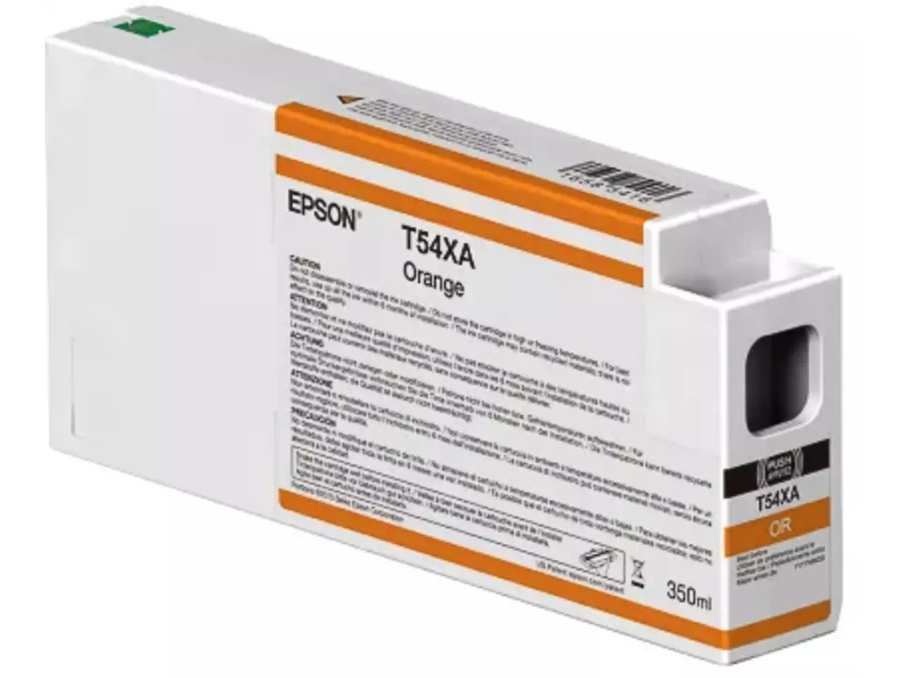 170015441816.webp C13T54XA00 EPSON T54XA UltraChrome HDX/HD Inkt oranje 350ml - Afbeelding 1