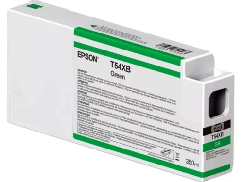 De Epson T54XB00 is een originele groene inktcartridge van 350 ml, speciaal ontworpen voor diverse EPSON SureColor SC-P 7000- en