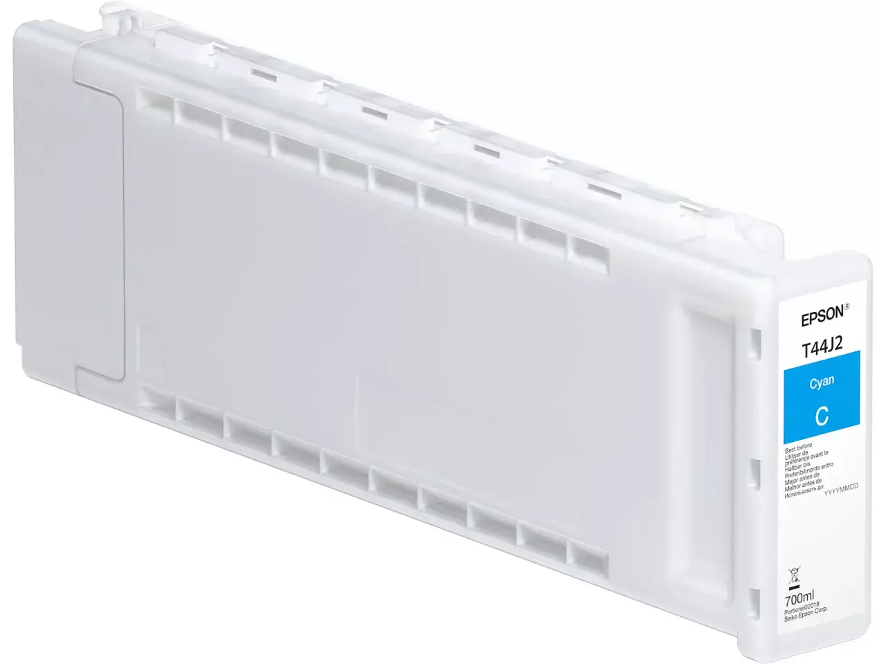 170015441825.webp C13T44J240 EPSON T44J2 Ultrachrome Pro12 Inkt cyaan 700ml - Afbeelding 1