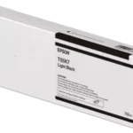 C13T55K700 EPSON T55K7 SC Inkt lichtzwart 700ml