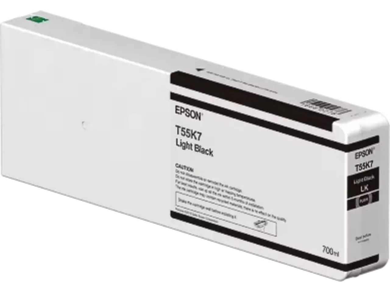 170015441847.webp C13T55K700 EPSON T55K7 SC Inkt lichtzwart 700ml - Afbeelding 1