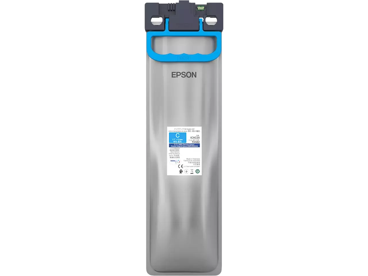170015441854.webp C13T05B24N EPSON T05B2 WF PRO Inkt cyaan XXL 50.000pagina's - Afbeelding 1