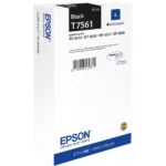 C13T75614N EPSON T7561 WF Inkt zwart L 2500pagina's 50m