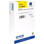 C13T75644N EPSON T7564 WF Inkt geel L 1500pagina's 14ml