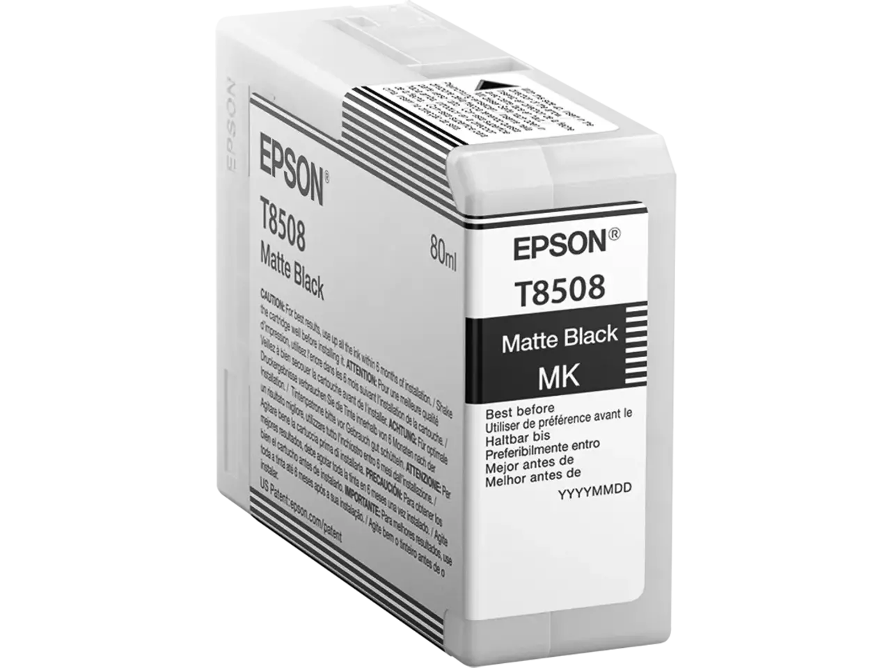 170015441907.webp C13T85080N EPSON T8508 SC Inkt mat zwart 80ml - Afbeelding 1