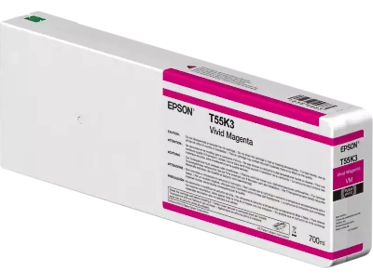 170015441928.webp C13T55K30N EPSON T55K3 UltraChrome HDX/HD Inkt magenta 700ml - Afbeelding 1