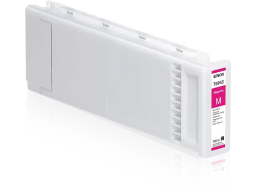 De Epson UltraChrome XD Magenta T694300 is een originele inktcartridge met 700 ml magenta inkt, ideaal voor heldere en nauwkeurige
