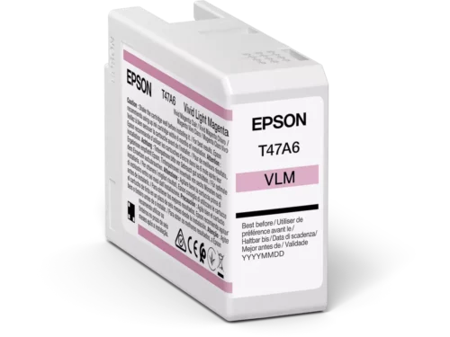 De Epson UltraChrome Pro10 magenta-inktcartridge levert levendige, professionele afdrukken met een inhoud van 50 ml en normaal rendement. Deze enkele