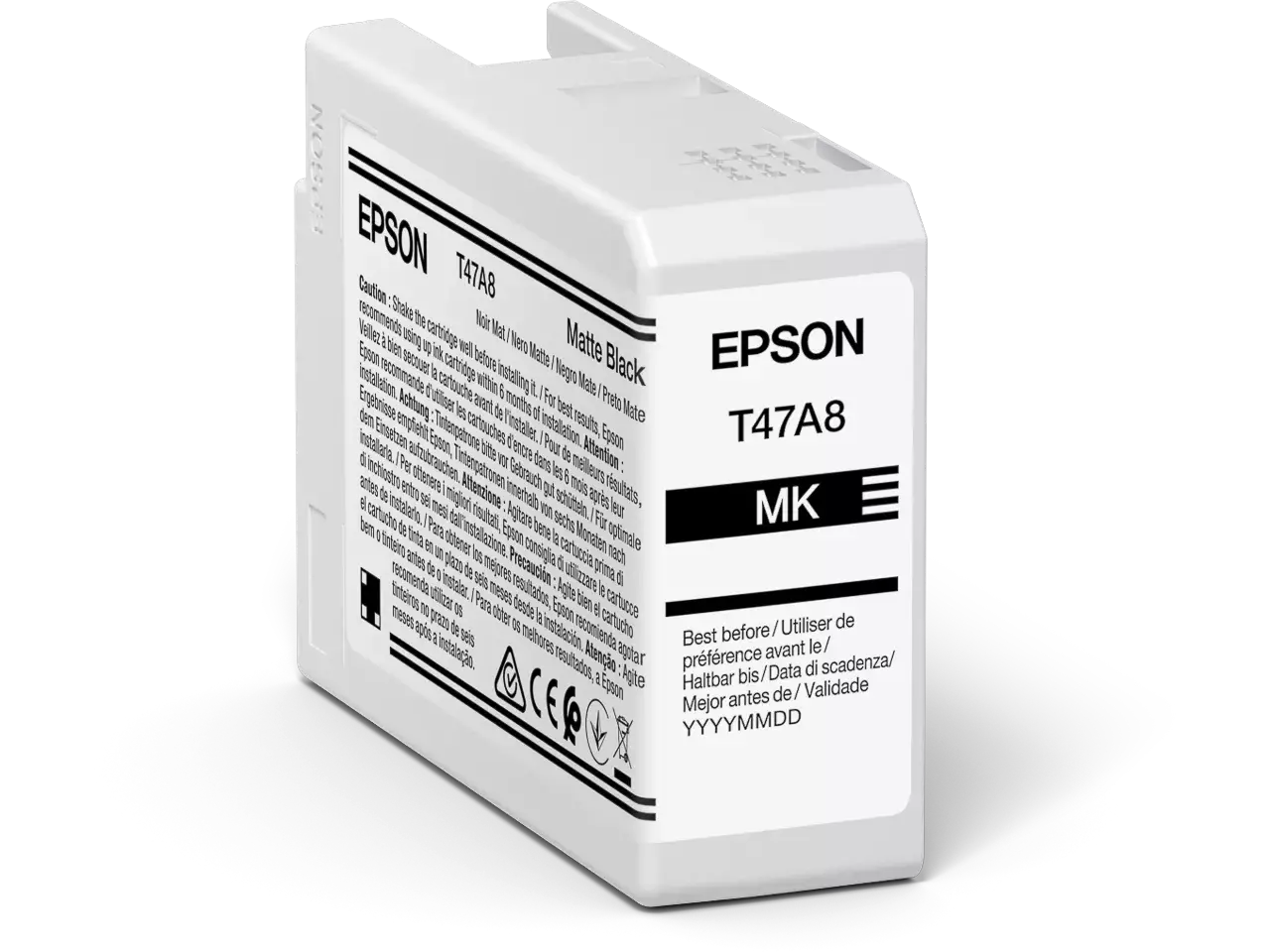 170015441972.webp C13T47A80N EPSON T47A8 SC Inkt mat zwart 50ml - Afbeelding 1