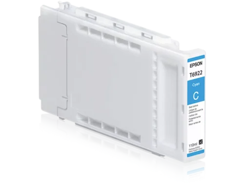 De Epson SP UltraChrome XD T692200 cyaan inktcartridge van 110 ml is een betrouwbare enkelverpakking voor diverse Epson SureColor- en