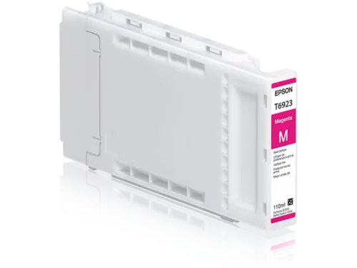 Epson UltraChrome XD T692300 is een originele magenta inktcartridge van 110 ml in enkele verpakking, ideaal voor heldere en professionele