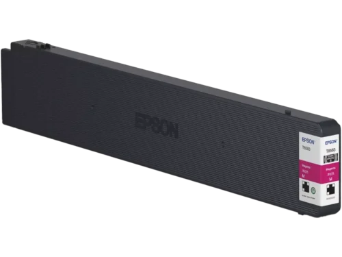 De Epson WorkForce Enterprise WF-C20590 Magenta Ink is een hoogwaardige XL-inktcartridge op pigmentbasis, speciaal ontworpen voor consistente en levendige magenta