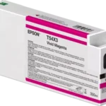 De Epson T54X30N is een magenta inkjetcartridge met normaal rendement en 350 ml inkt, geleverd als enkele verpakking. Deze cartridge