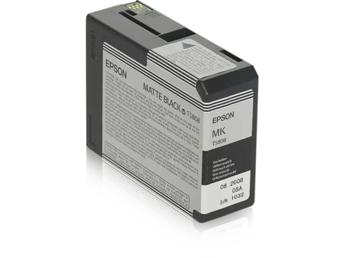 De Epson T58080N is een originele zwarte inktcartridge van 80 ml voor Epson Stylus Pro-printers, ideaal voor scherpe, professionele afdrukken.