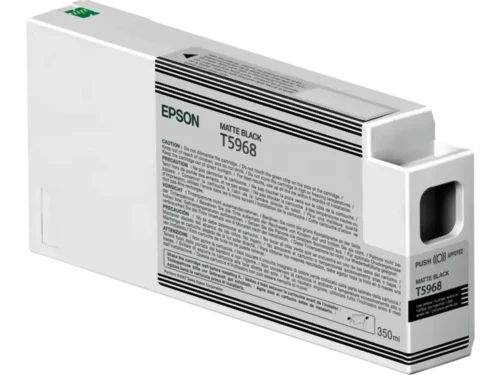 De Epson T59680N UltraChrome HDR is een zwarte inktcartridge van 350 ml, ideaal voor professionele Epson Stylus Pro-printers. Dankzij de